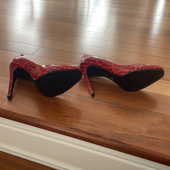 Jerome C Rousseau - Aizza Leopard Patent Red - 39.5 - Picture 5 of 5